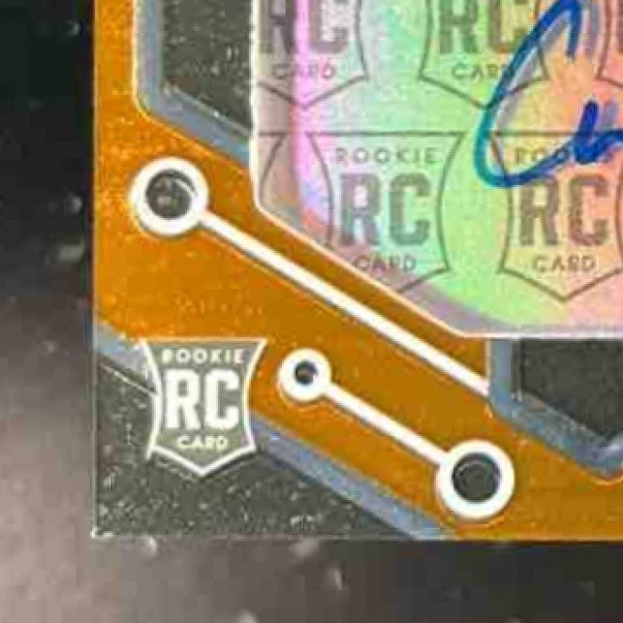 2022 Panini Elements Christian Watson Rookie Neon Signs /75 Auto RC Packers - Sports Cards