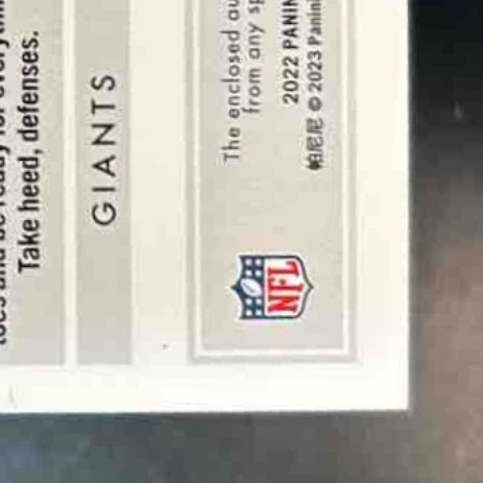 2022 Panini Encased Wan Dale Robinson Future Wave Patch /50 RC New York Giants - Sports Cards
