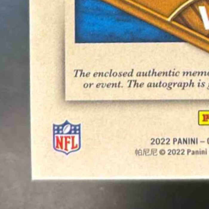 2022 Panini Gold Standard Amon-Ra St. Brown Good as Gold Patch Auto /199 Lions - Sports Cards