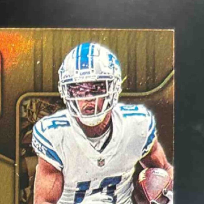 2022 Panini Gold Standard Amon-Ra St. Brown Good as Gold Patch Auto /199 Lions - Sports Cards