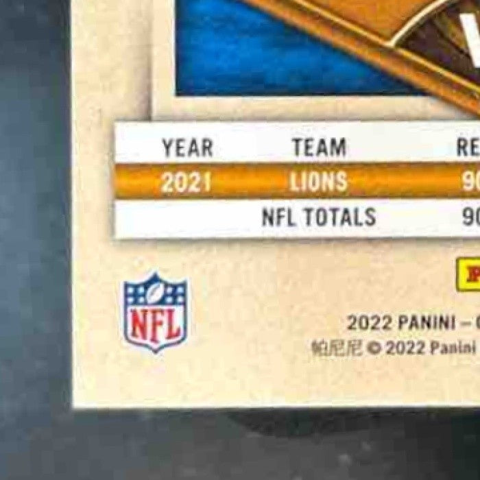 2022 Panini Gold Standard Amon-Ra St. Brown Rose /25 #32 Detroit Lions - Sports Cards