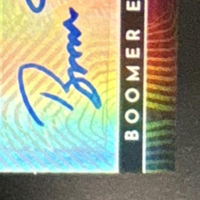 2022 Panini Illusions Boomer Esiason Immortalized Jersey Auto Gold /5 Bengals - Sports Cards