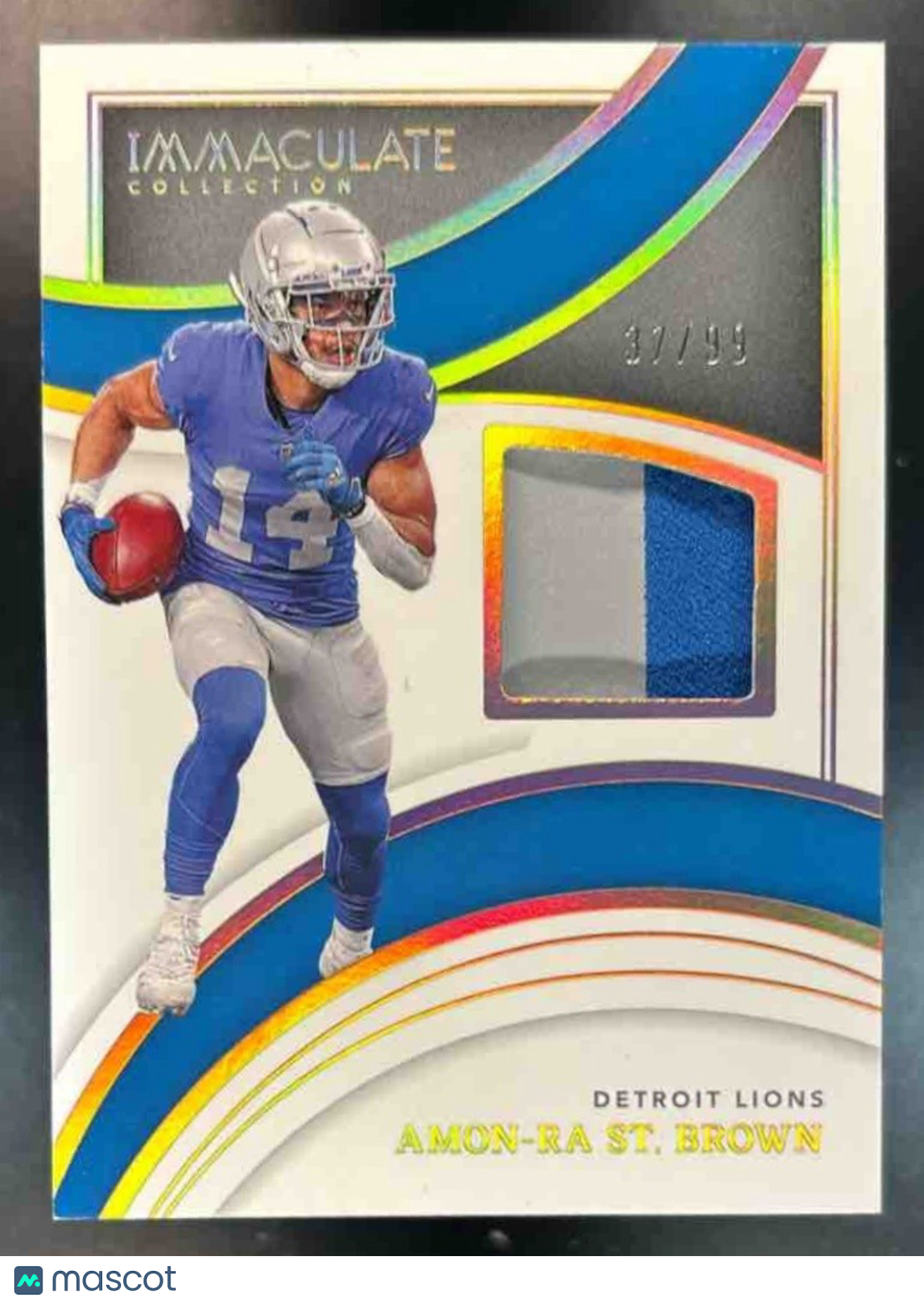 2022 Panini Immaculate Collection Amon-Ra St Brown Immeasurables Patch /99 Lions - Sports Cards