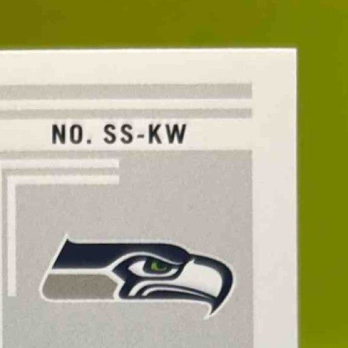 2022 Panini Kenneth Walker III Scripted Signatures Sapphire /50 RC Seahawks - Sports Cards