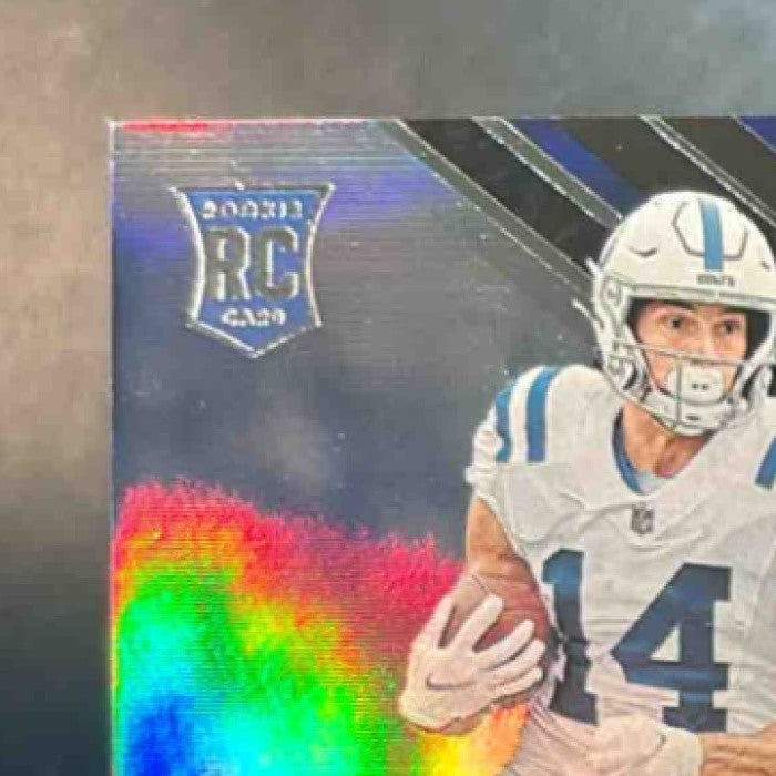 2022 Panini Limited Alec Pierce Patch Auto /99 #124 RC Indianapolis Colts - Sports Cards