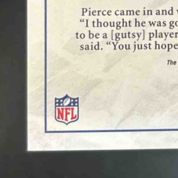 2022 Panini Limited Alec Pierce Patch Auto /99 #124 RC Indianapolis Colts - Sports Cards