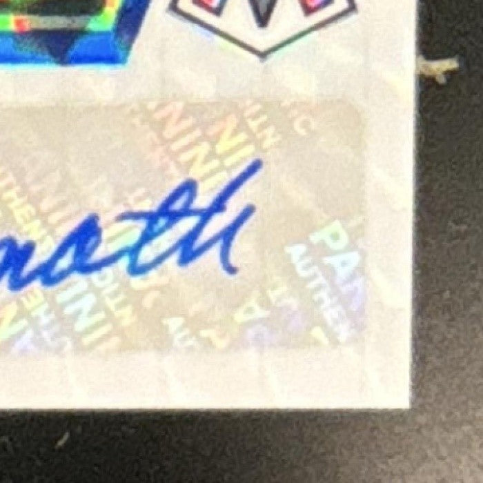 2022 Panini Mosaic Joe Namath Auto Mosaic Blue /49 #AM-JN Auto New York Jets - Sports Cards