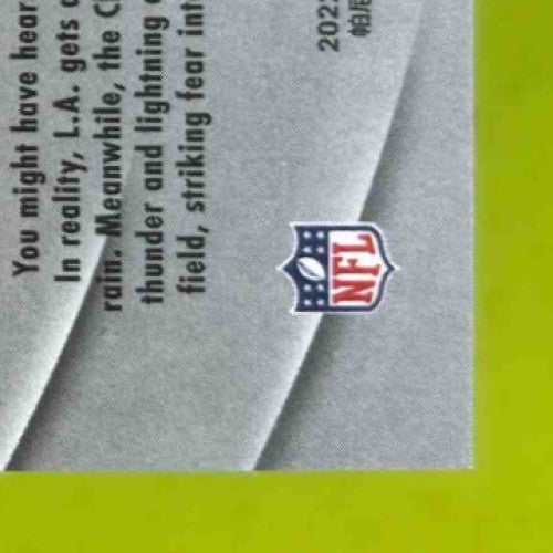 2022 Panini Mosaic Justin Herbert Storm Chasers #SC 4 Los Angeles Chargers Sports Cards