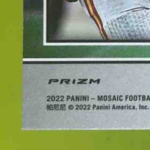 2022 Panini Mosaic Patrick Mahomes II Touchdown Masters Green #TD-8 Chiefs - Sports Cards