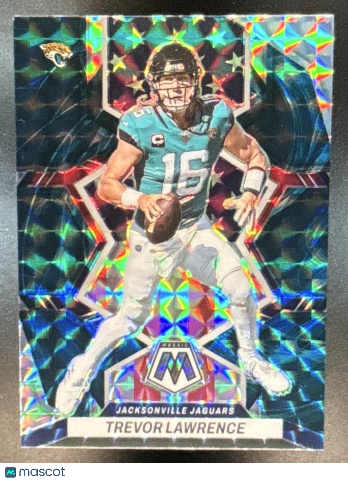 2022 Panini Mosaic Trevor Lawrence Mosaic Genesis #88 Jacksonville Jaguars - Sports Cards