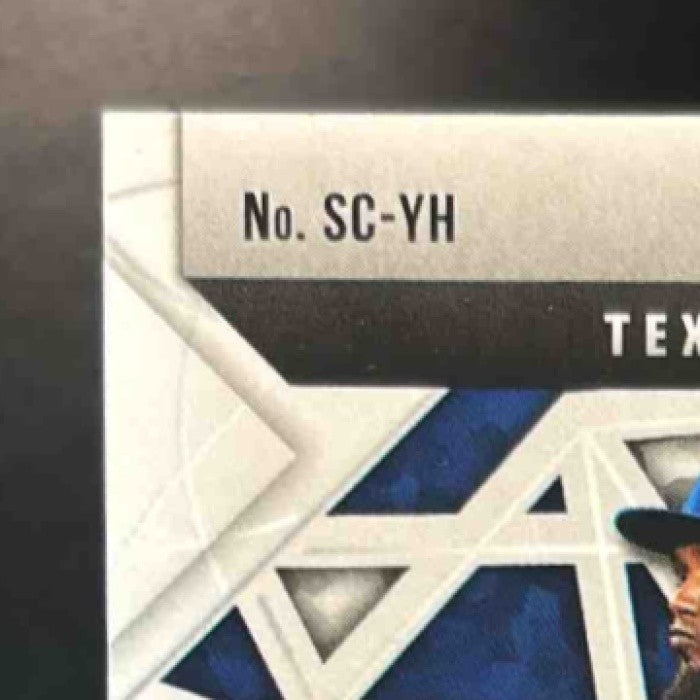 2022 Panini Mosaic Yonny Hernandez Scripts #SC-YH Auto RC Texas Rangers - Sports Cards