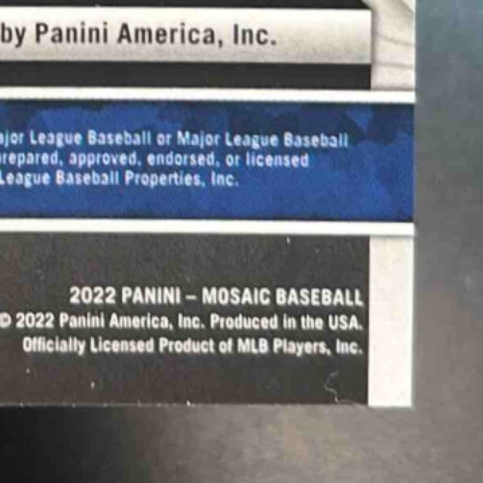 2022 Panini Mosaic Yonny Hernandez Scripts #SC-YH Auto RC Texas Rangers - Sports Cards