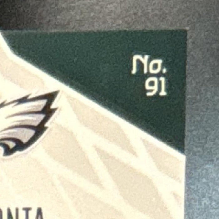 2022 Panini Phoenix DeVonta Smith Silver Lazer #91 Philadelphia Eagles - Sports Cards