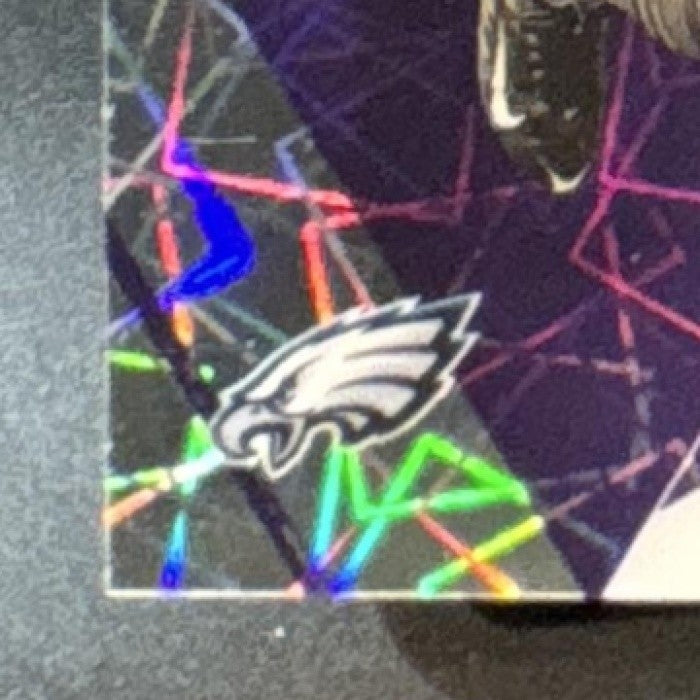 2022 Panini Phoenix DeVonta Smith Silver Lazer #91 Philadelphia Eagles - Sports Cards