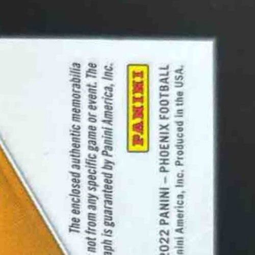 2022 Panini Phoenix George Pickens RPS Rookie Auto Dual Jersey /75 Steelers - Sports Cards