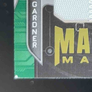 2022 Panini Playbook Mammoth Materials Gold #28 Ahmad Gardner RC New York Jets - Sports Cards