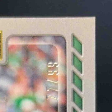 2022 Panini Playbook Mammoth Materials Gold #28 Ahmad Gardner RC New York Jets - Sports Cards