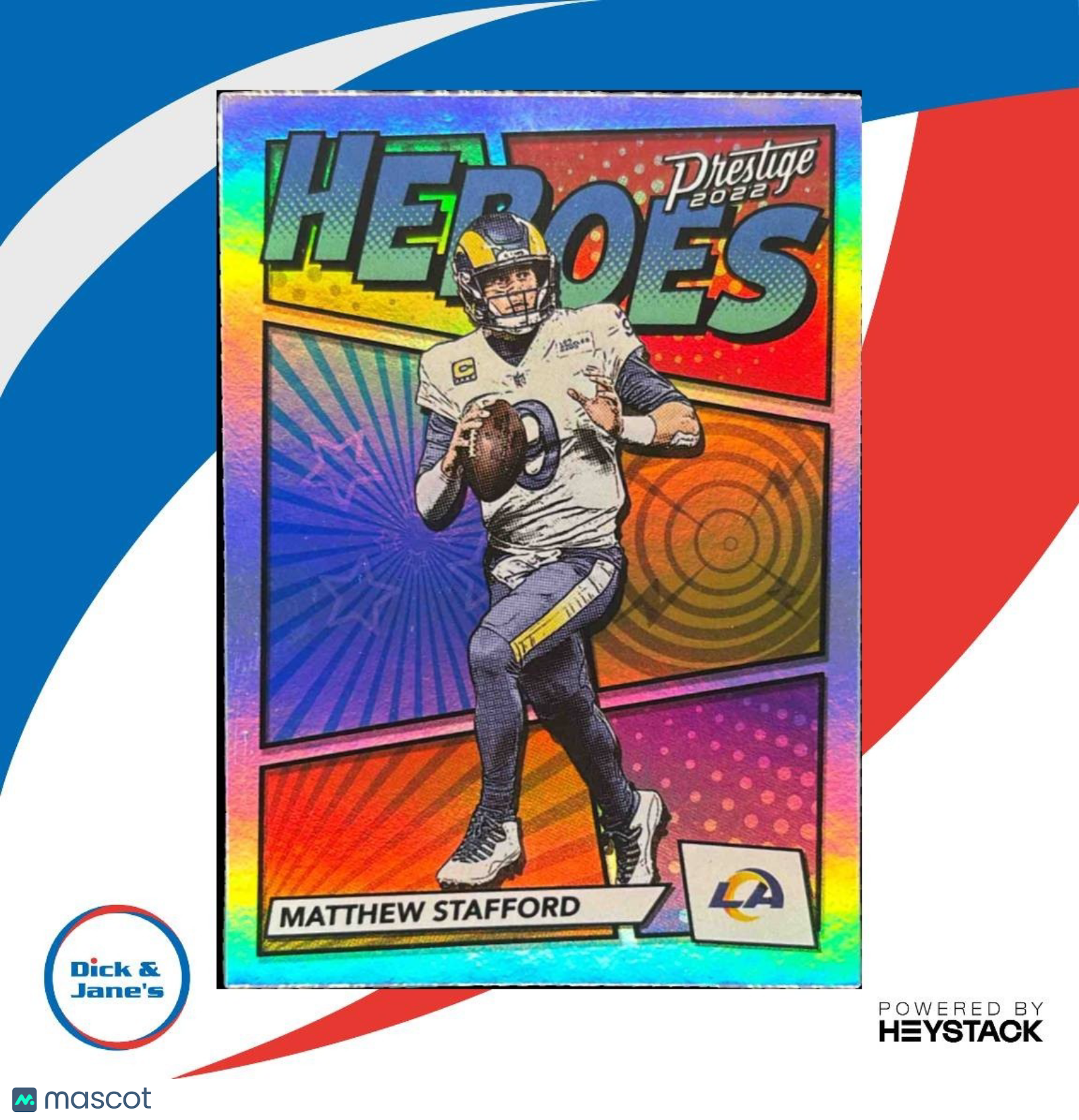 2022 Panini Prestige Matthew Stafford Heroes #H-7 Los Angeles Rams - Sports Cards