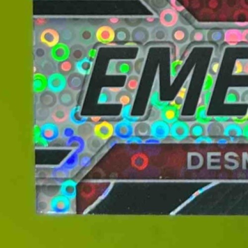 2022 Panini Prizm Desmond Ridder Emergent No Huddle Prizms RC Atlanta Falcons - Sports Cards