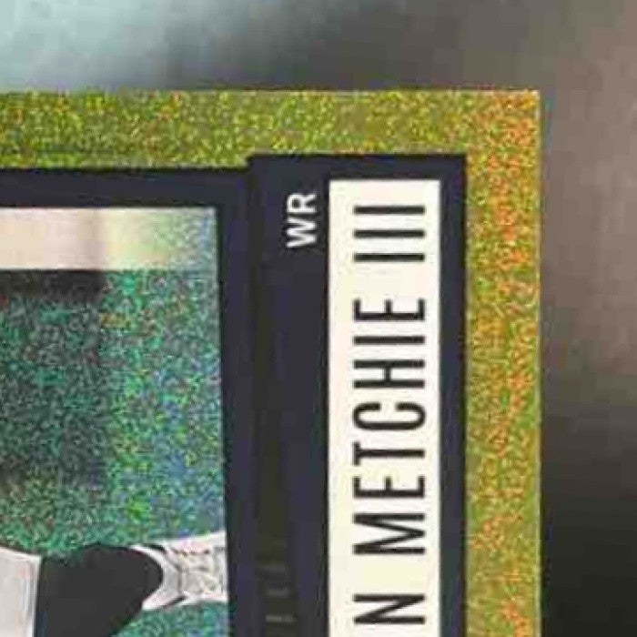 2022 Panini Score John Metchie III Dots Gold 94/225 #387 RC Houston Texans - Sports Cards