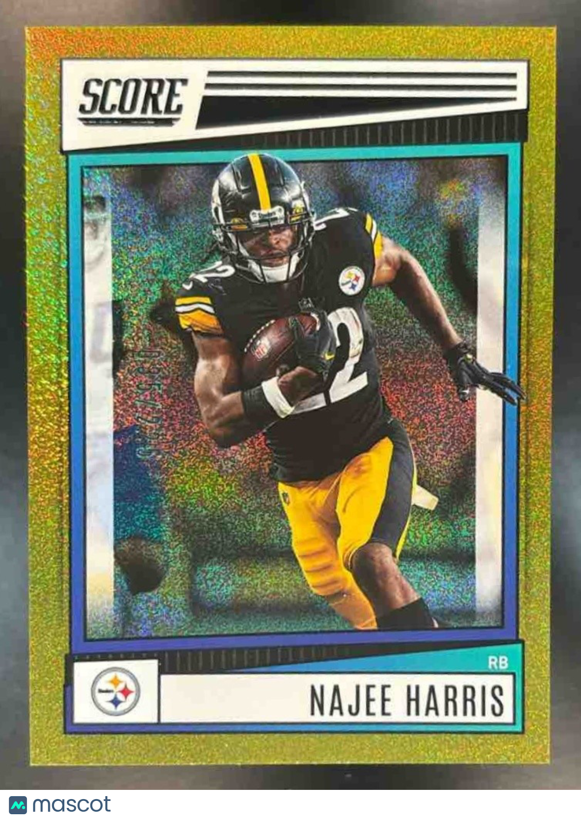 2022 Panini Score Najee Harris Dots Gold /225 #213 Pittsburgh Steelers - Sports Cards