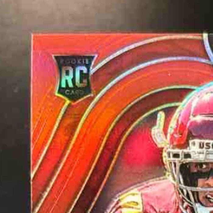 2022 Panini Select Drake London Maroon Prizm /149 #35 RC Atlanta Falcons - Sports Cards
