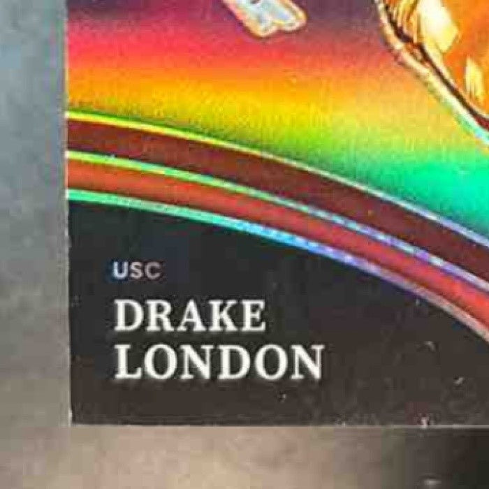 2022 Panini Select Drake London Maroon Prizm /149 #35 RC Atlanta Falcons - Sports Cards