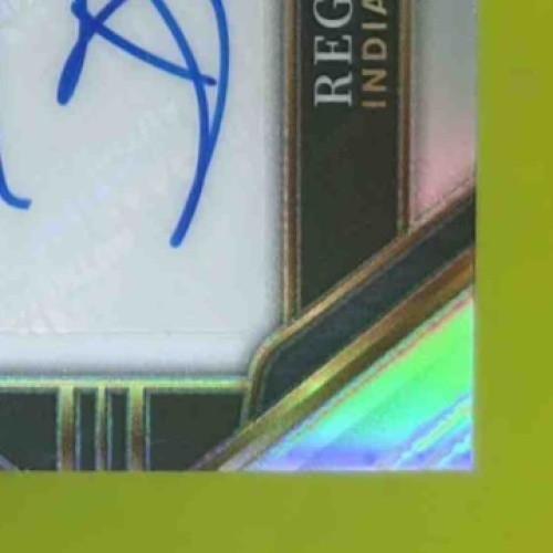 2022 Panini Select Reggie Wayne Signature Memorabilia Prizm /199 Colts - Sports Cards