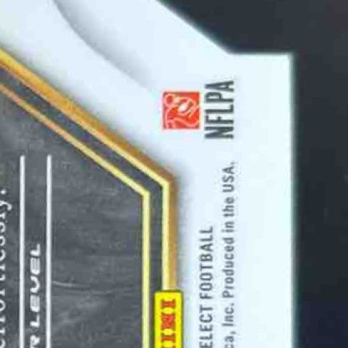 2022 Panini Select Trestan Ebner Zebra Prizm Die Cut #119 Premier Chicago Bears - Sports Cards