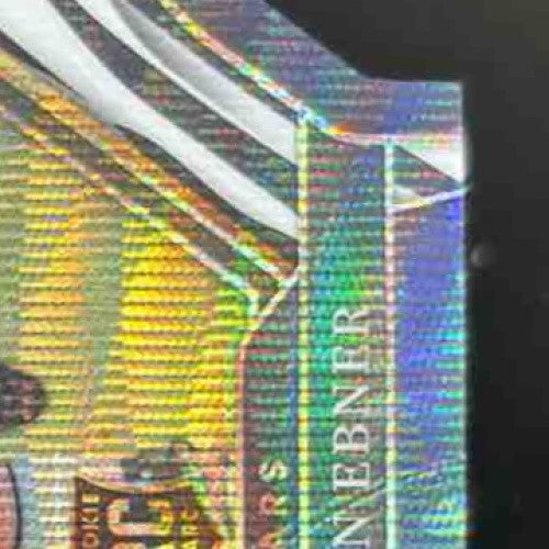 2022 Panini Select Trestan Ebner Zebra Prizm Die Cut #119 Premier Chicago Bears - Sports Cards