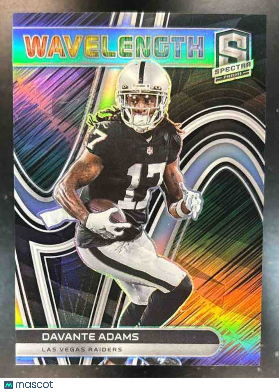 2022 Panini Spectra Davante Adams Wavelength /99 #WVE-13 Las Vegas Raiders - Sports Cards