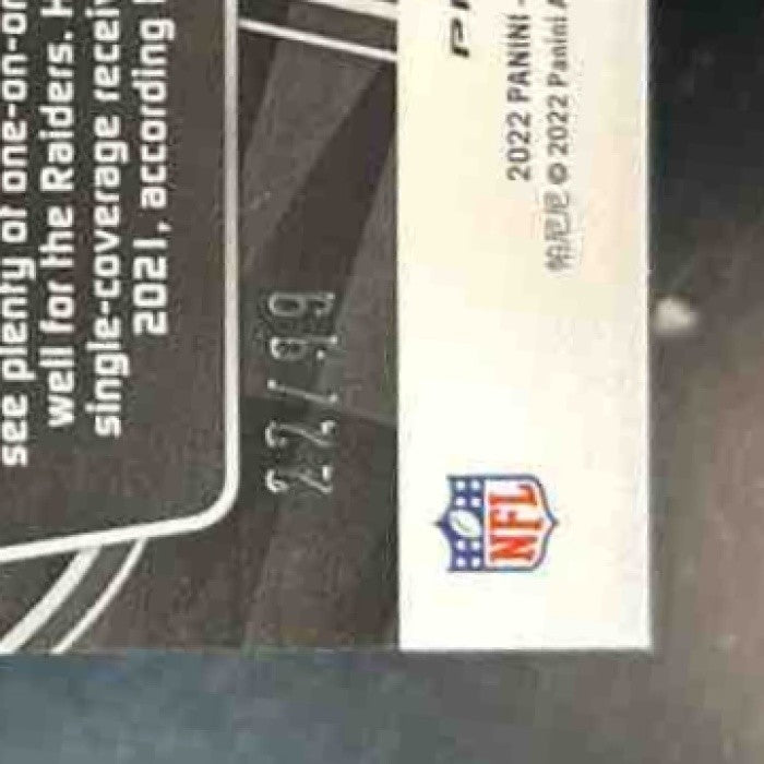 2022 Panini Spectra Davante Adams Wavelength /99 #WVE-13 Las Vegas Raiders - Sports Cards