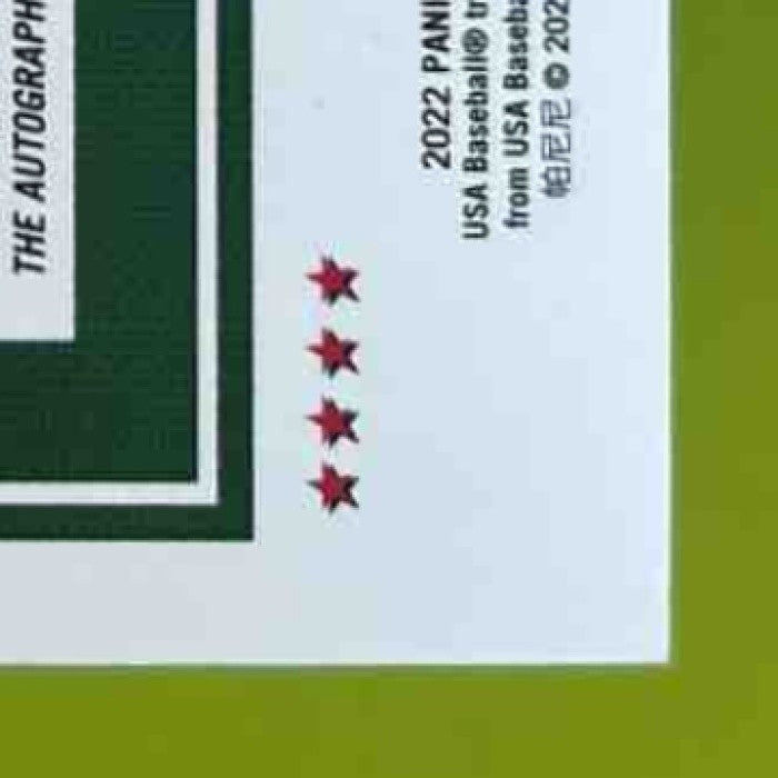 2022 Panini USA Gavin Grahovac USA National Team Auto Stars N Stripes /399 - Sports Cards