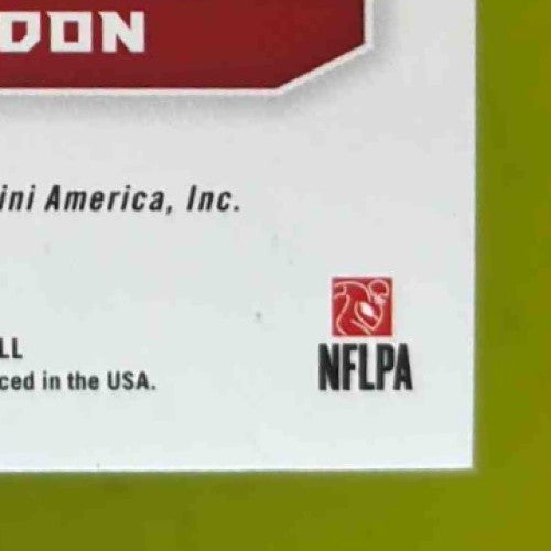 2022 Panini XR Drake London Luminous Endorsements Blue /49 Auto RC Falcons - Sports Cards