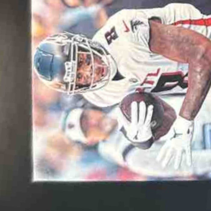2022 Panini Zenith Kyle Pitts Zoned In MEM Atlanta Falcons - Sports Cards