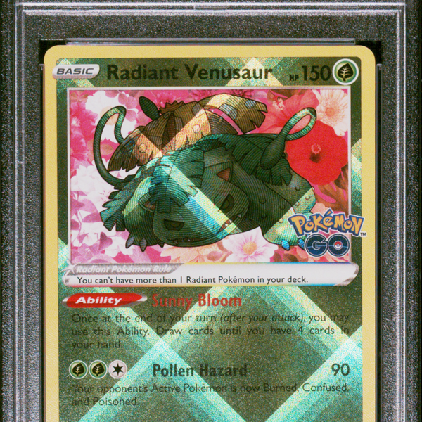 radiant venusaur pokemon go card price 2022 Pokemon Go Radiant Venusaur #004 PSA 10 GEM MINT