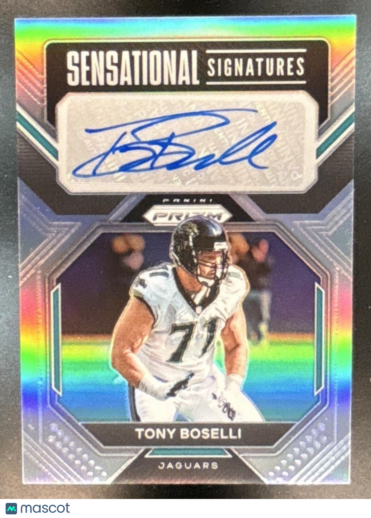 2022 Prizm Tony Boselli Sensational Signatures /149 Auto Jacksonville Jaguars - Sports Cards