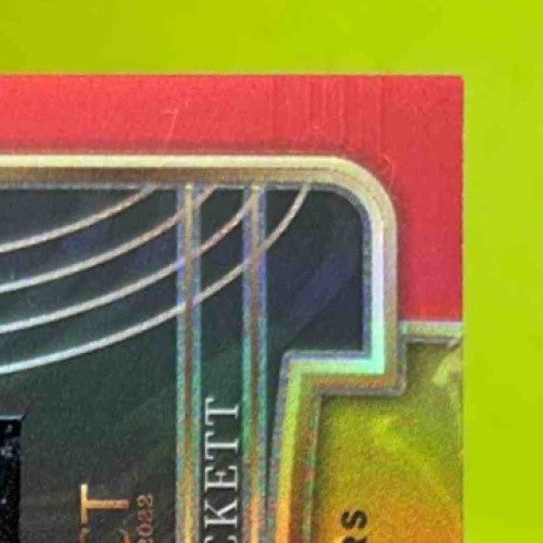 2022 Select Kenny Pickett Rookie Swatches Red Prizm MEM RC Pittsburgh Steelers - Sports Cards