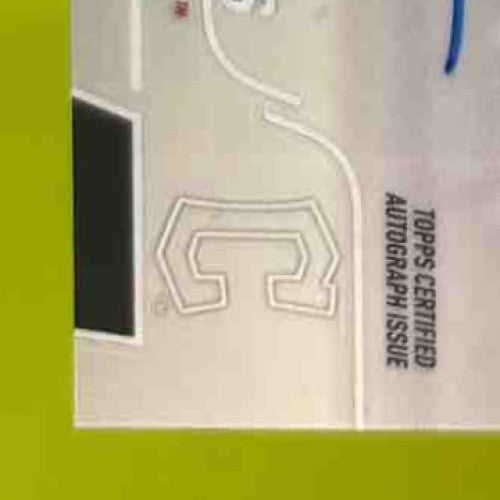 2022 Stadium Club Chrome Richie Palacios Auto Shimmer Refractor 1/5 RC Guardians - Sports Cards