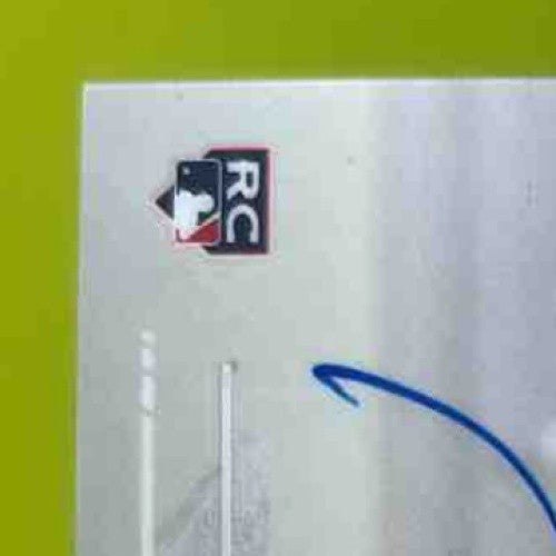 2022 Stadium Club Chrome Richie Palacios Auto Shimmer Refractor 1/5 RC Guardians - Sports Cards