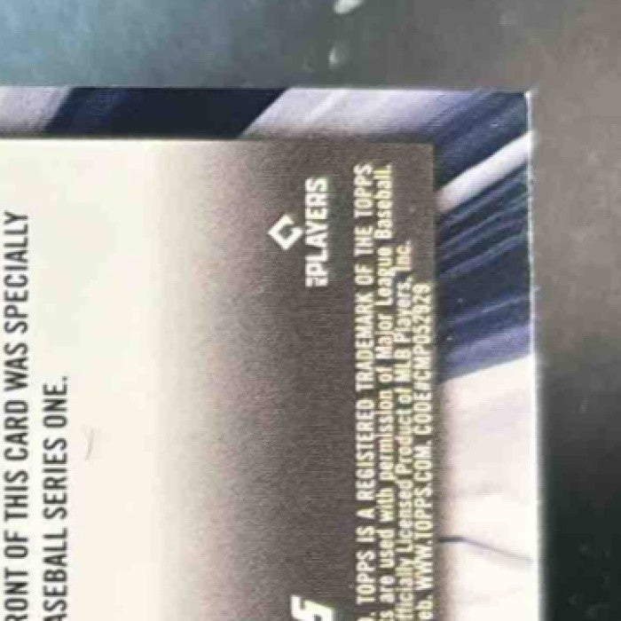 2022 Topps Aaron Judge Player Jersey Number Relics #JNM-AJ New York Yankees - Sports Cards