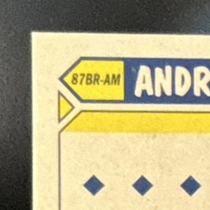 2022 Topps Andrew McCutchen 1987 Baseball 35th Anniversary Relics MEM Phillies - Sports Cards