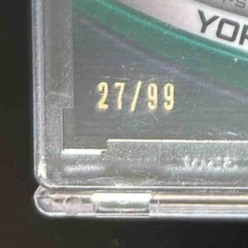 2022 Topps Chrome Black Yordan Alvarez Auto Green Refractor /99 Houston Astros - Sports Cards