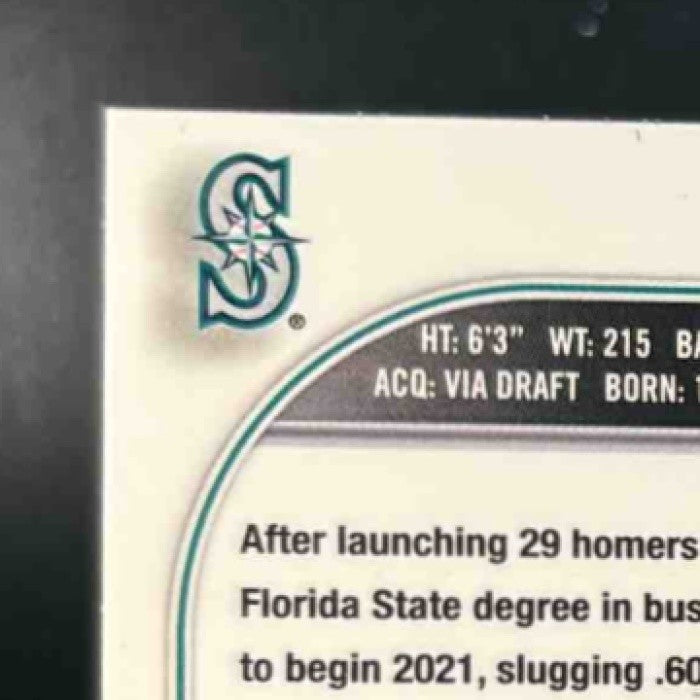 2022 Topps Chrome Cal Raleigh Refractor #149 RC Seattle Mariners - Sports Cards