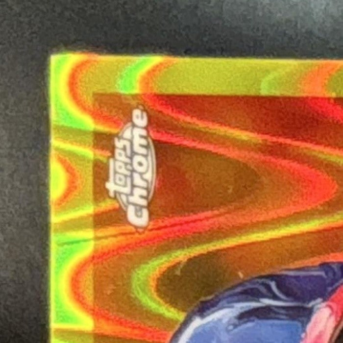 2022 Topps Chrome Platinum Anniversary J.T. Realmuto Yellow RayWave /250 #490 - Sports Cards