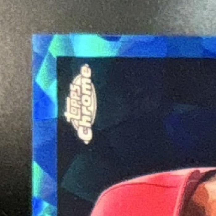 2022 Topps Chrome Platinum Anniversary Kyle Schwarber Blue Atomic /100 #265 - Sports Cards