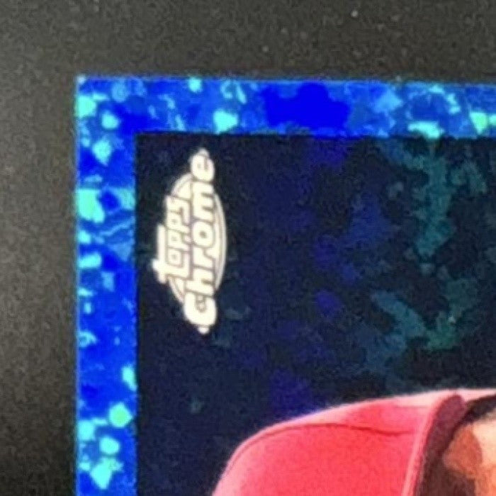 2022 Topps Chrome Platinum Anniversary Kyle Schwarber Blue Mini Diamond 161/199 - Sports Cards