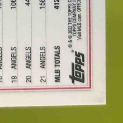 2022 Topps Chrome Shohei Ohtani Sepia Refractor #1 Los Angeles Angels - Sports Cards