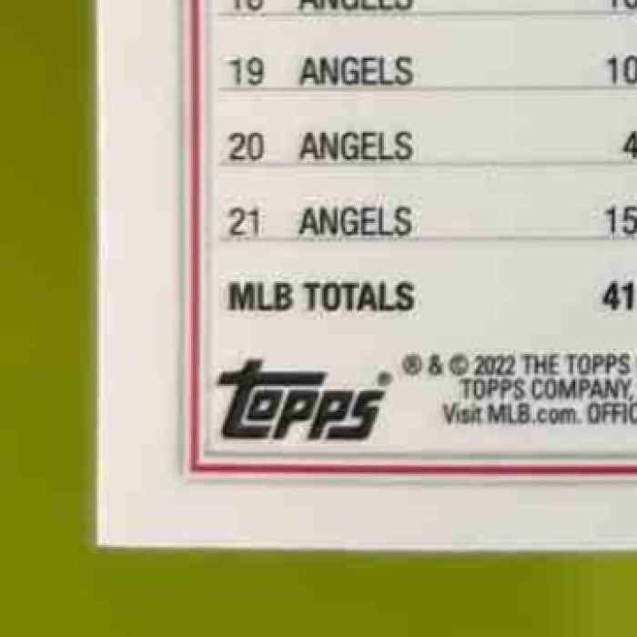 2022 Topps Chrome Sonic Shohei Ohtani Refractor #1 Los Angeles Angels - Sports Cards