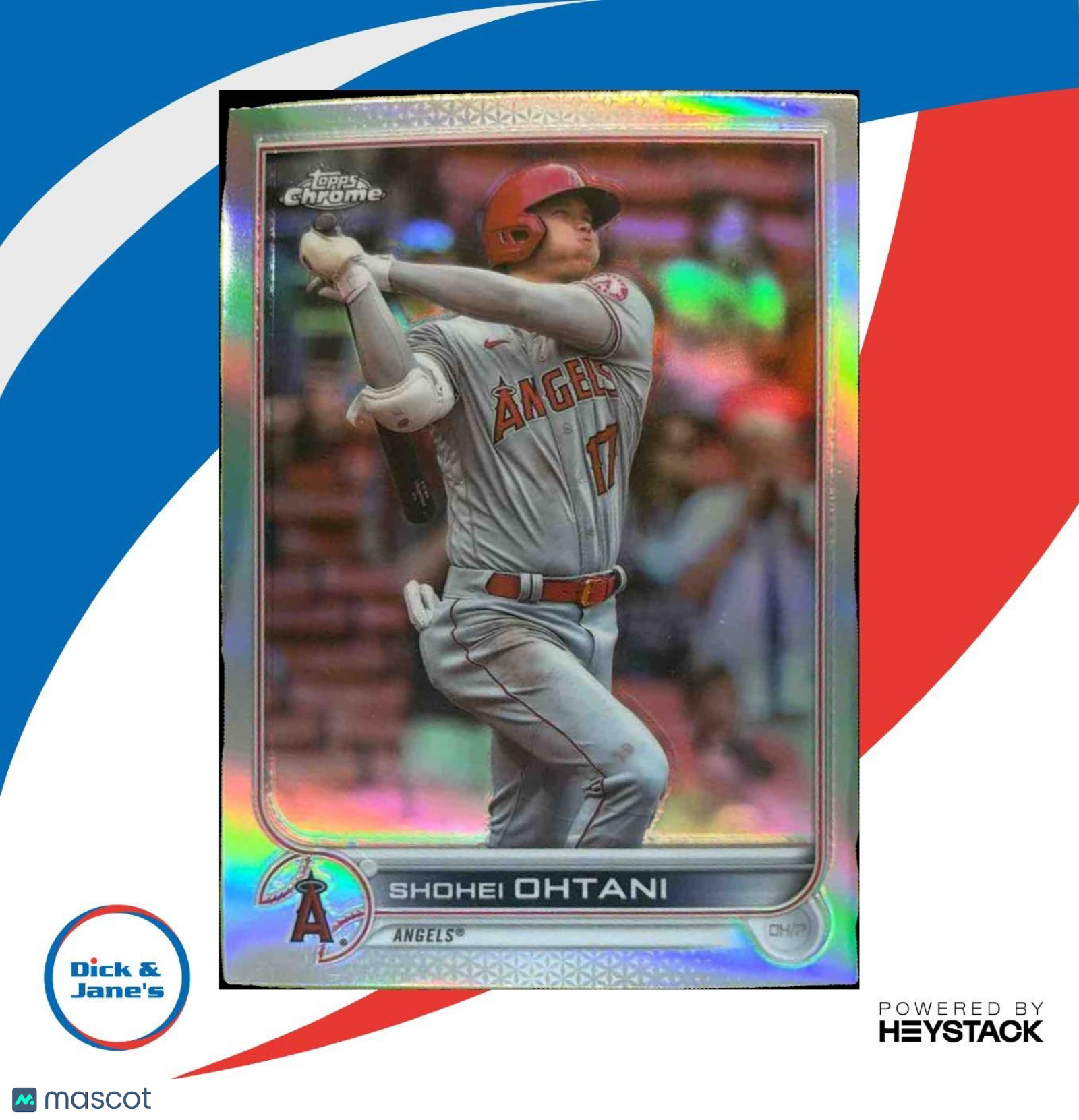 2022 Topps Chrome Sonic Shohei Ohtani Refractor #1 Los Angeles Angels - Sports Cards